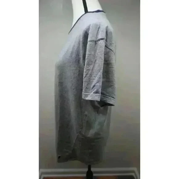 Polo by Ralph Lauren Underwear Grey Short Sleeve Shirt, Size L - Picture 7 of 12